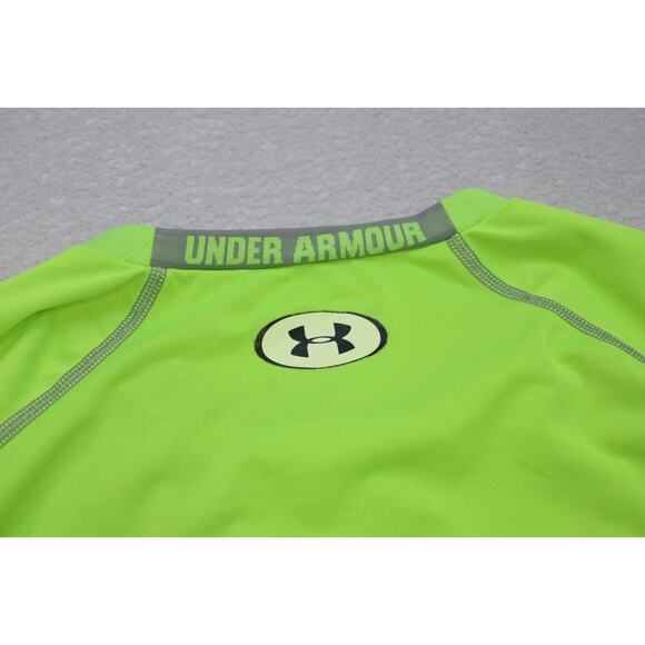 Under Armour Compression Gym Shirt Short Sleeve Athletic HeatGear Mens Sz XL - Picture 11 of 11